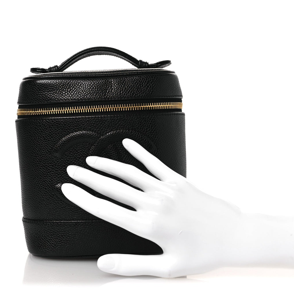 Caviar Vanity Cosmetic Case Black