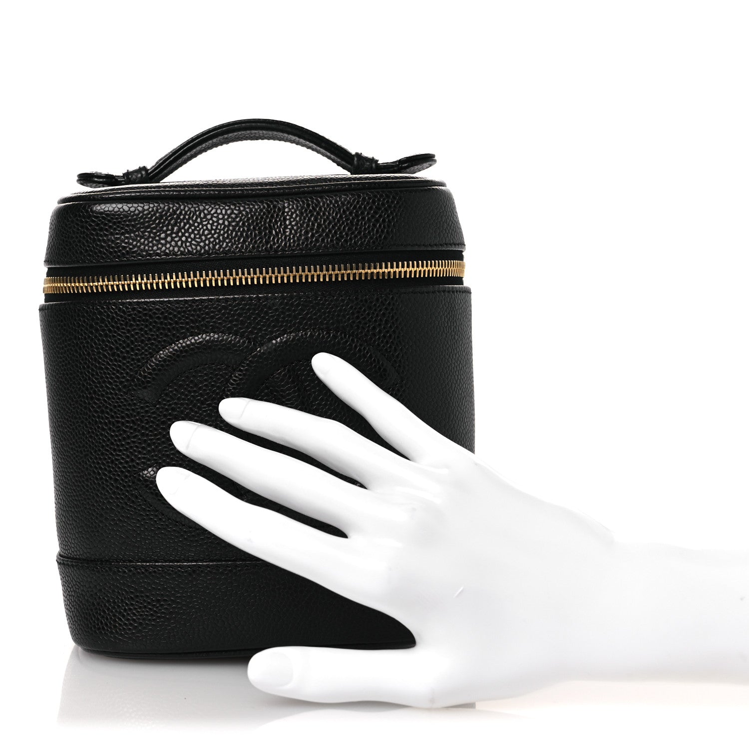 Caviar Vanity Cosmetic Case Black