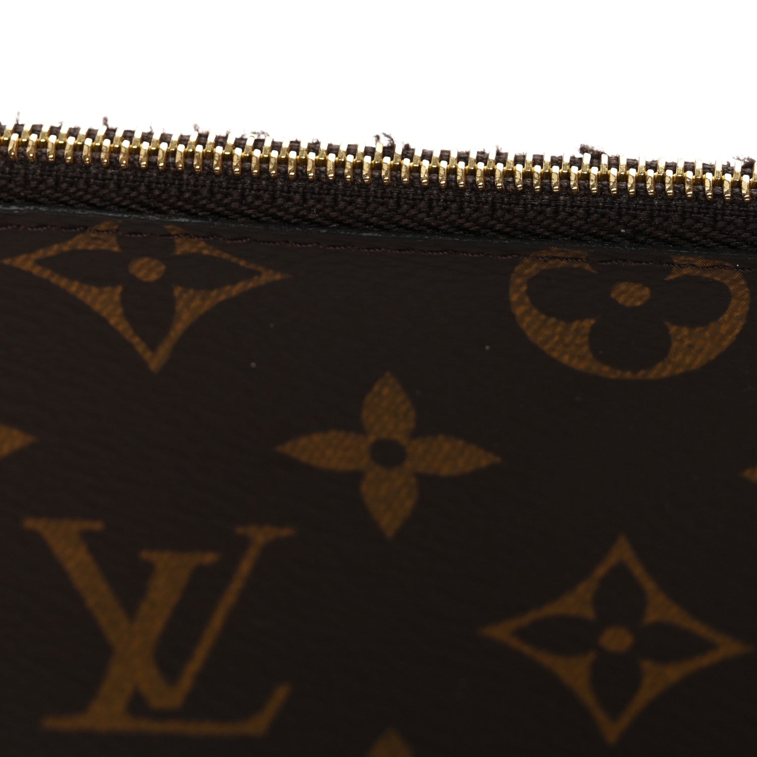 Louis Vuitton Monogram Pochette Felicie Chain Wallet Fuchsia