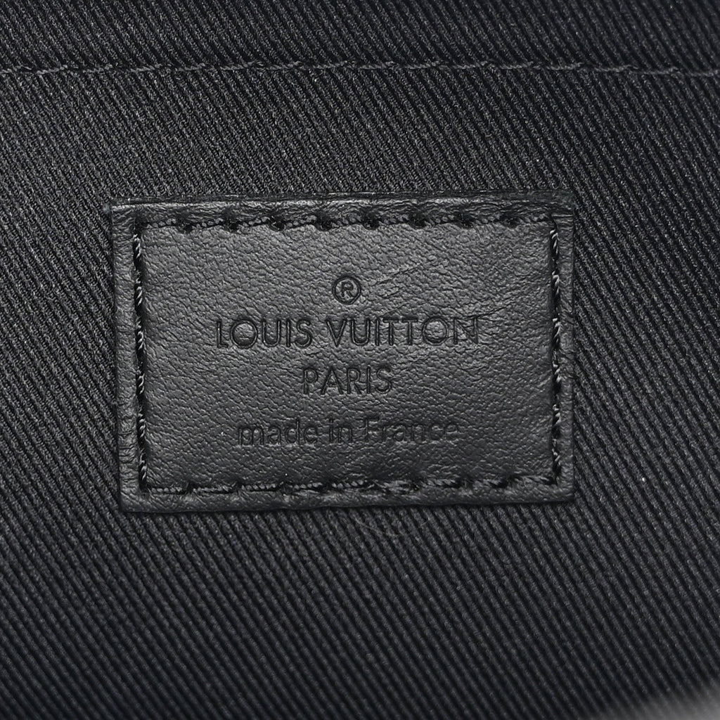 Louis Vuitton Taurillon Monogram S Lock Messenger Black