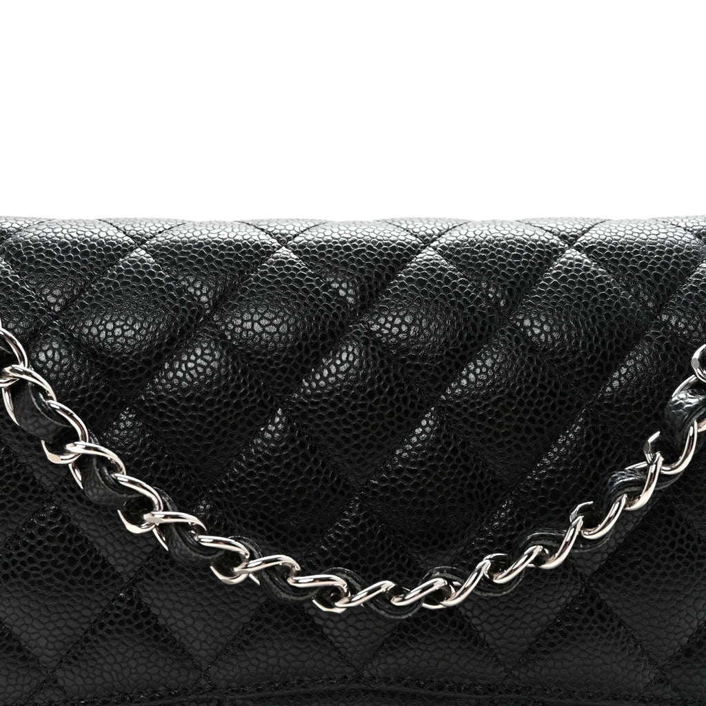 Chanel Caviar Quilted Medium Double Flap Black