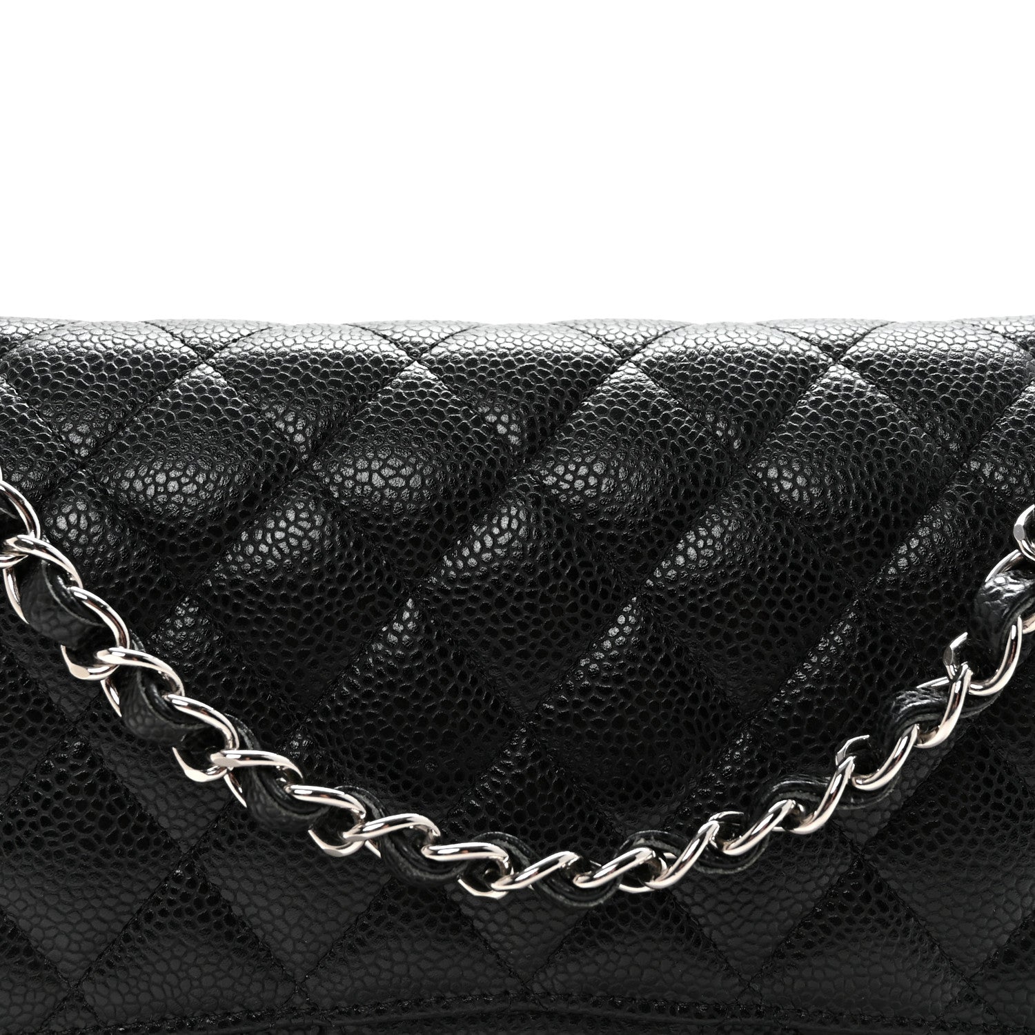 Chanel Caviar Quilted Medium Double Flap Black