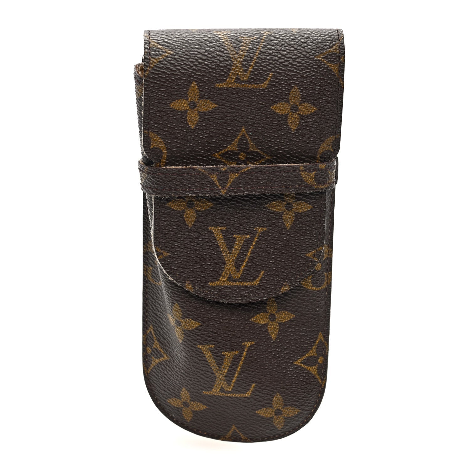 Louis Vuitton Monogram Glasses Sunglasses Case w Flap