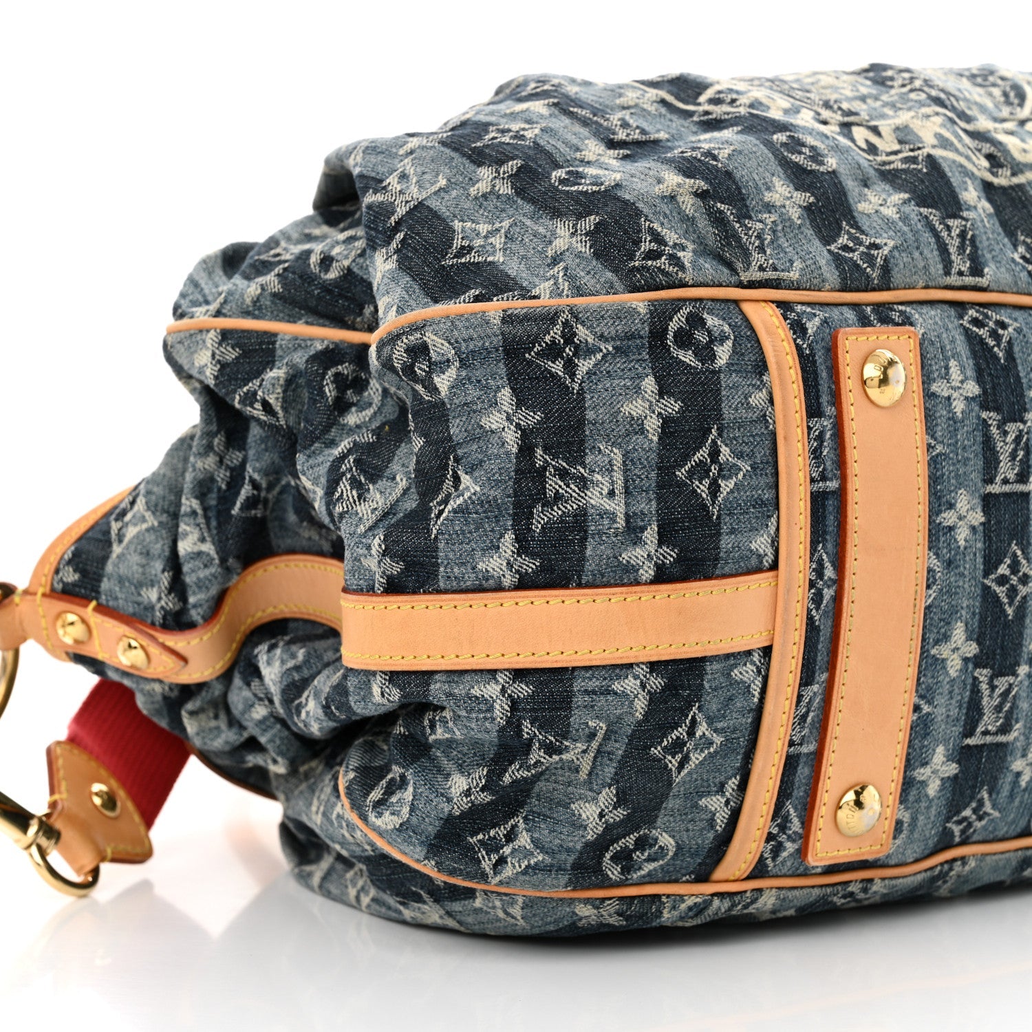 Louis Vuitton Denim Raye Cabas GM
