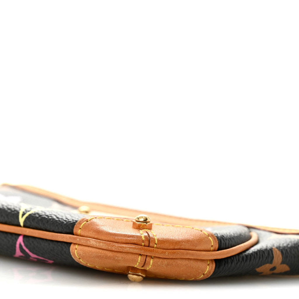 Louis Vuitton Monogram Multicolor Pochette Milla MM Black