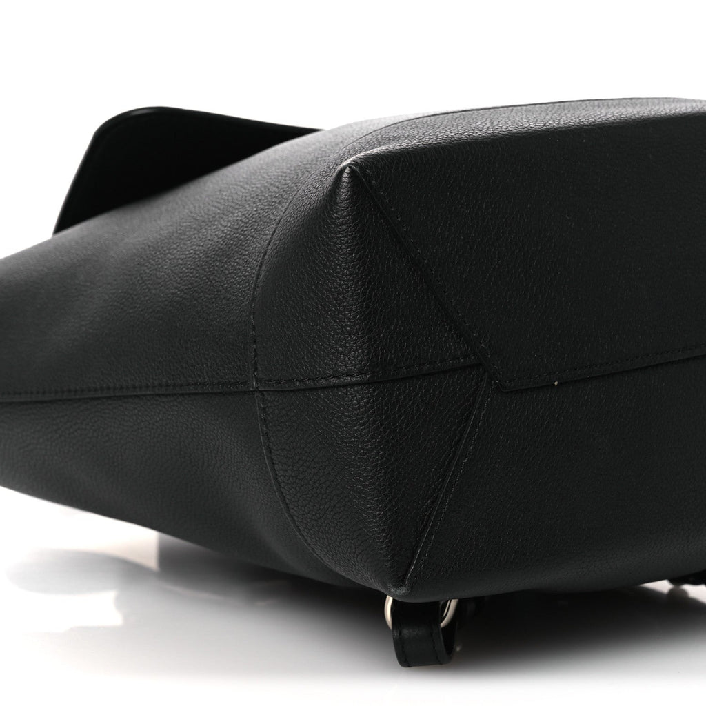 Louis Vuitton Calfskin Lockme Backpack Black