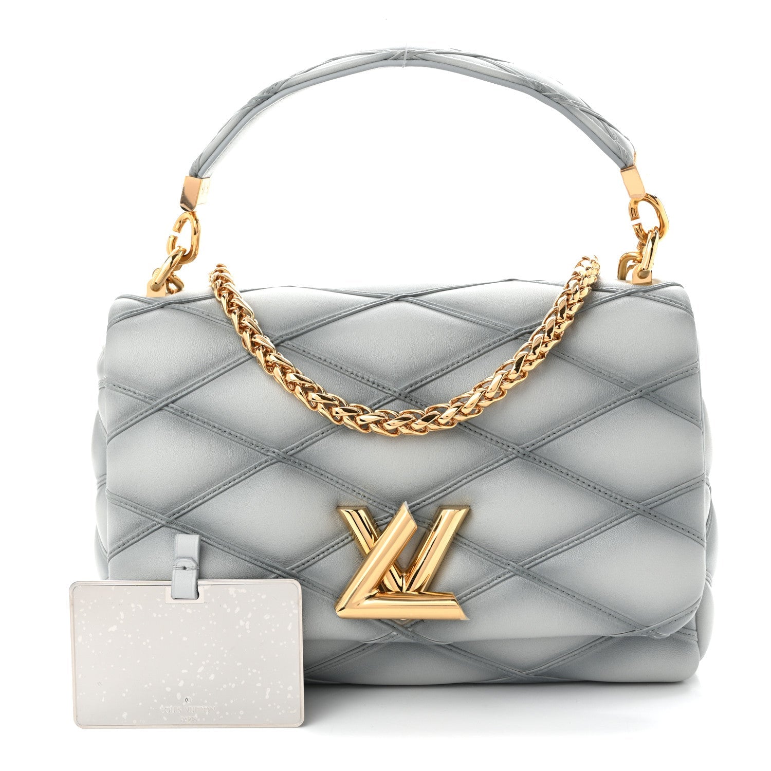 Louis Vuitton Lambskin Malletage GO-14 MM Ecume