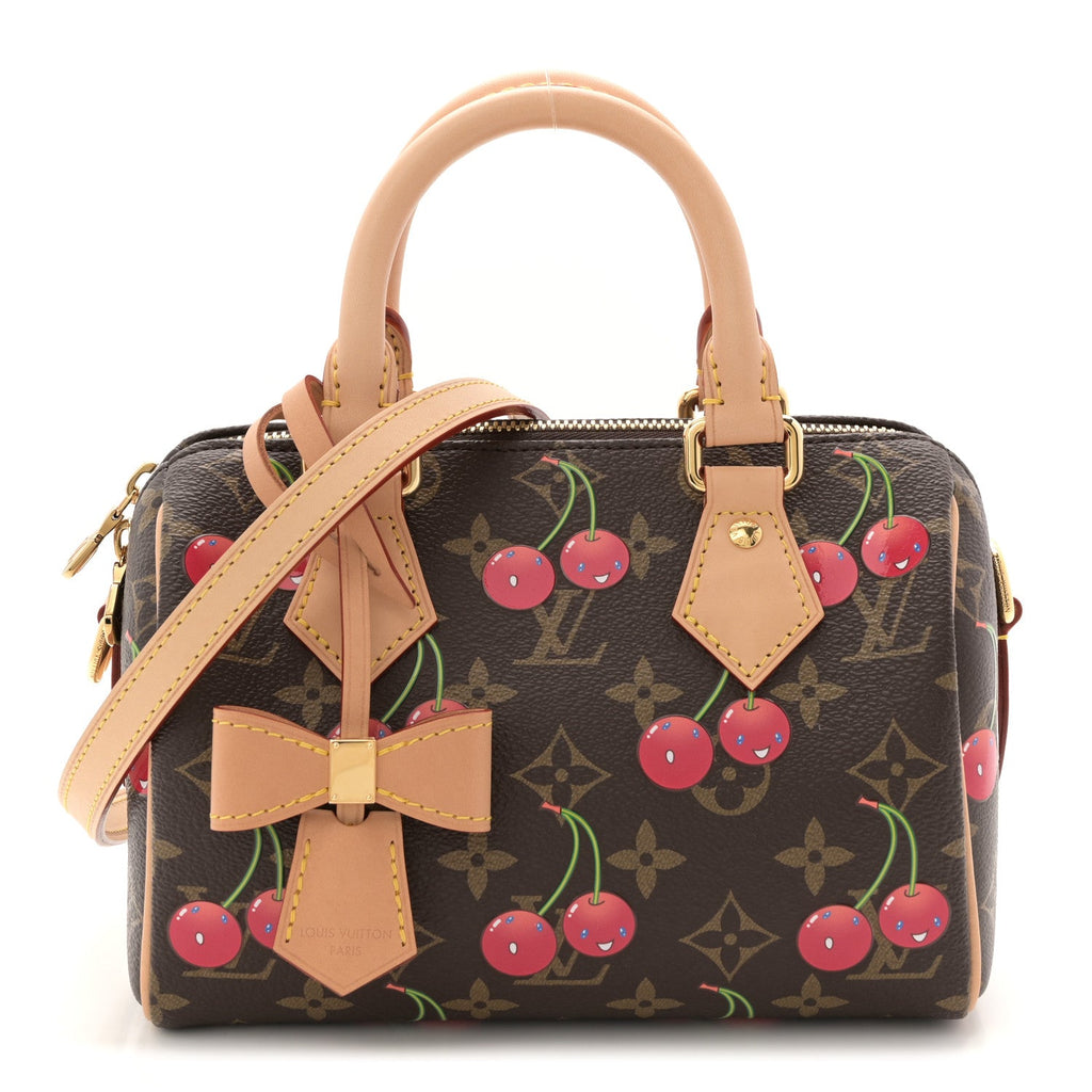 Louis Vuitton LV X TM Monogram Cerises Speedy Bandouliere 20