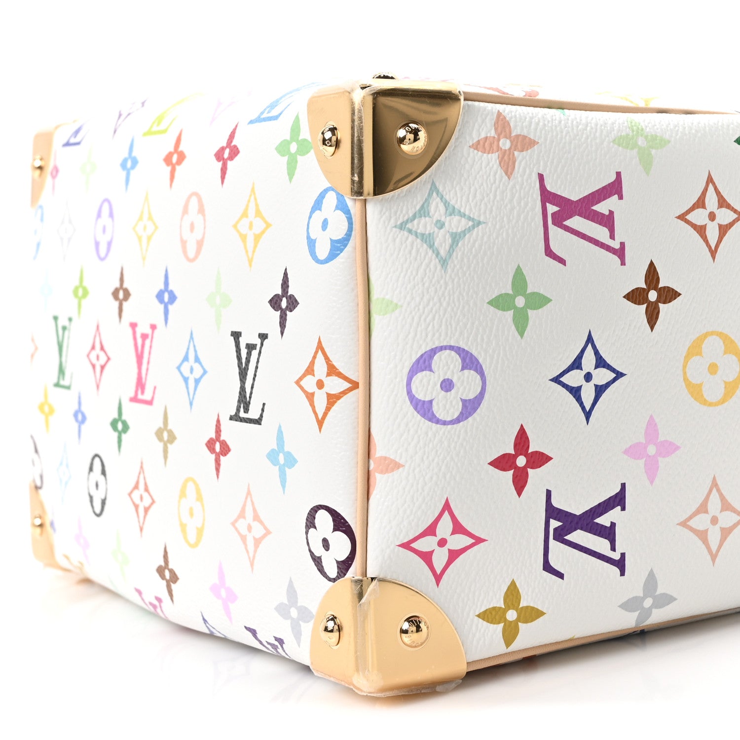 Louis Vuitton LV X TM Monogram Multicolor Speedy Bandouliere 25 White