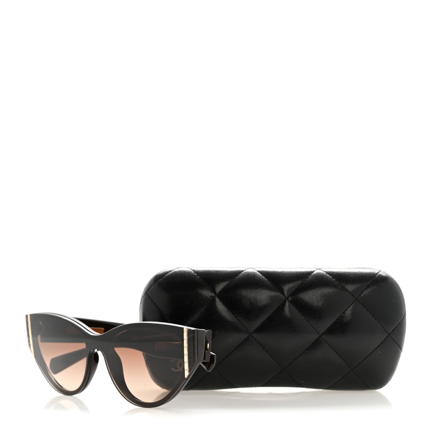 Acetate Cat Eye Sunglasses 6054 Black