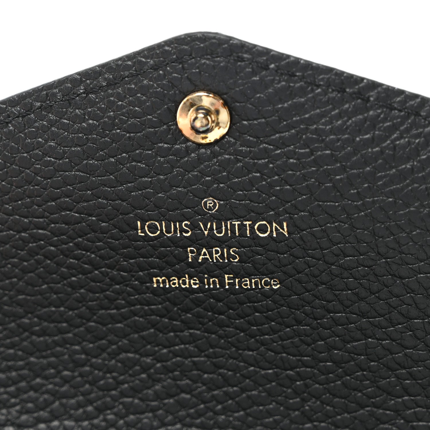 Louis Vuitton Empreinte Sarah Wallet NM Black