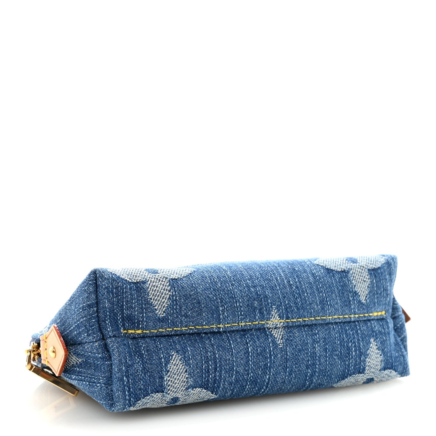 Louis Vuitton Denim Giant Monogram Pochette Cosmetique PM Denim Blue