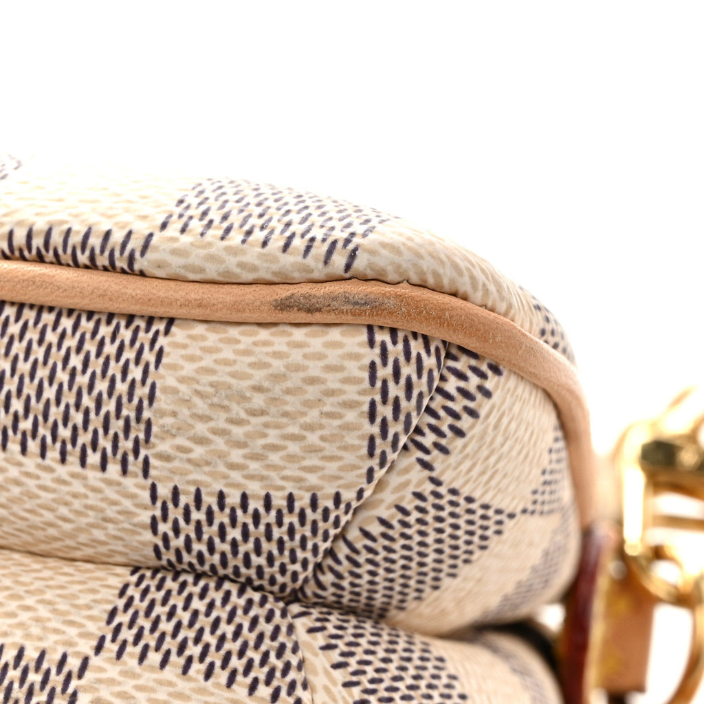 Louis Vuitton Damier Azur Liv Pochette