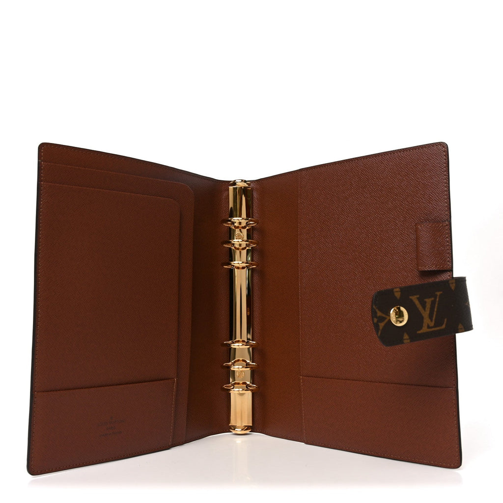 Louis Vuitton Monogram Large Ring Agenda Cover