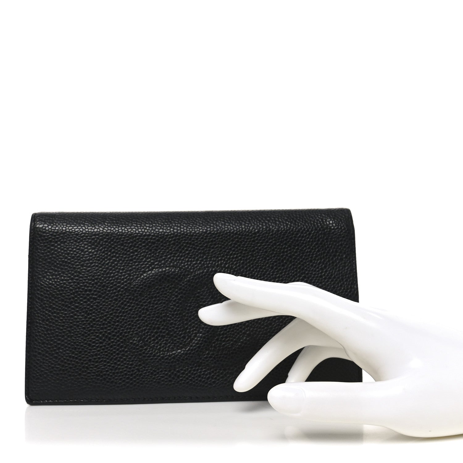 Caviar Timeless CC Yen Wallet Black
