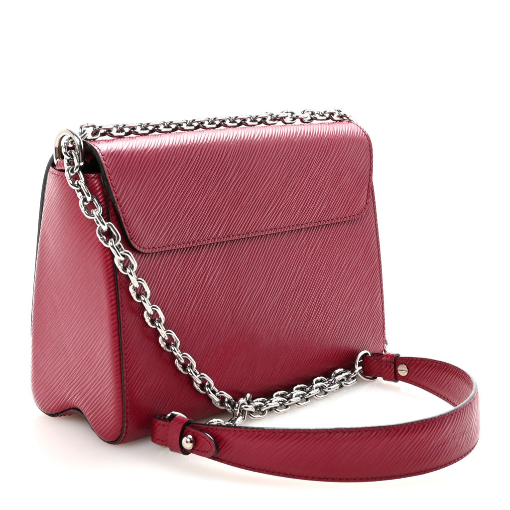Louis Vuitton Epi Twist Shoulder Bag MM Fuchsia