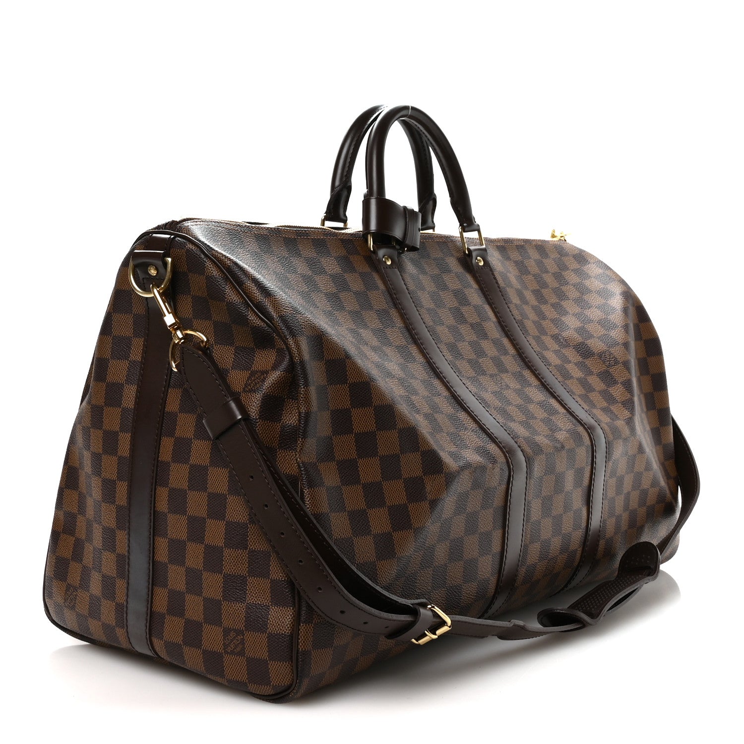 Louis Vuitton Damier Ebene Keepall Bandouliere 55