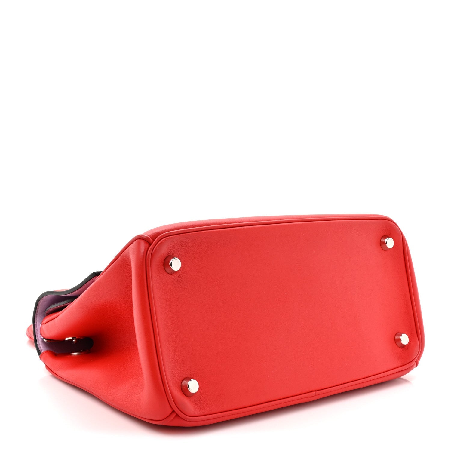 Christian Dior Calfskin Small Be Dior Flap Red