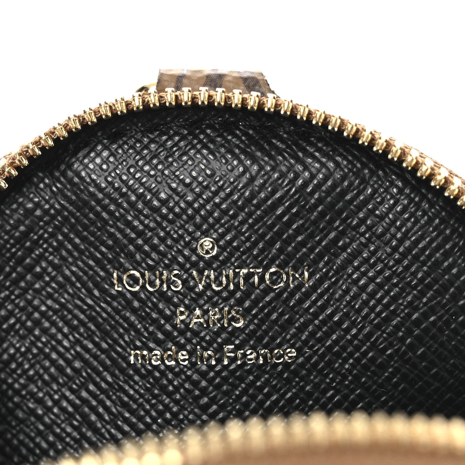 Louis Vuitton Reverse Monogram Multi Pochette Accessories Bandouliere Shoulder Strap Black