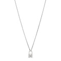 Louis Vuitton Sterling Silver Lockit Necklace