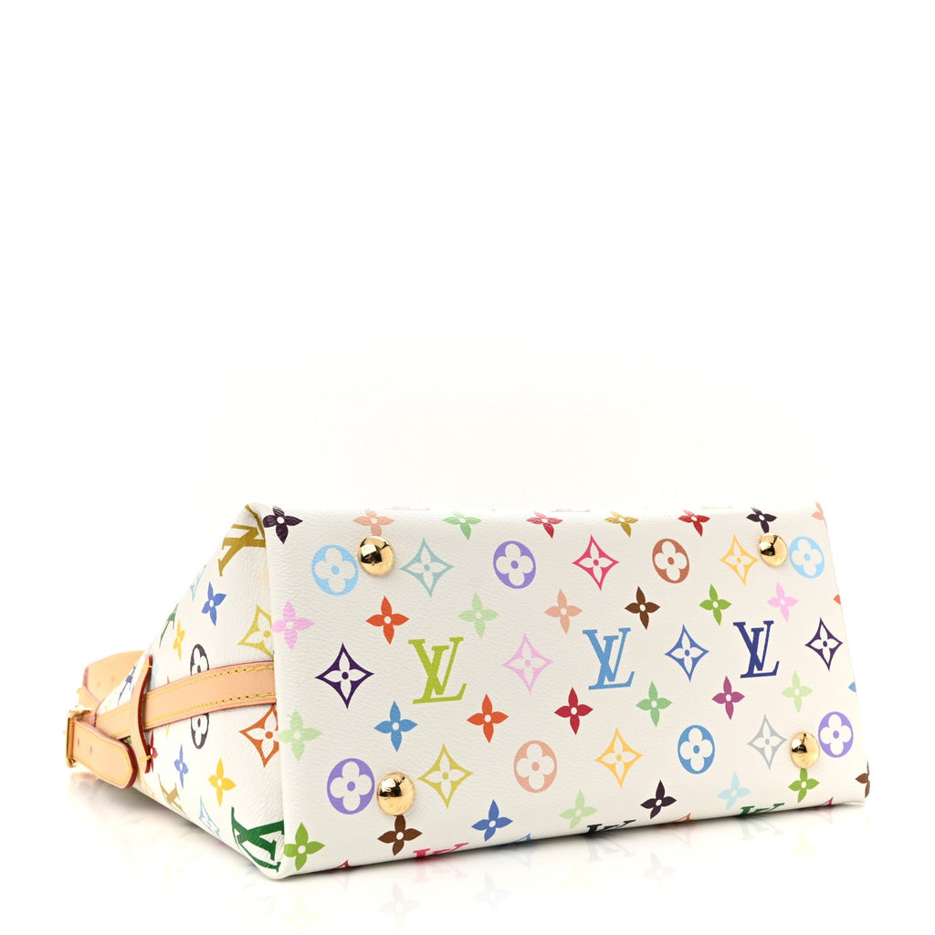 Louis Vuitton LV X TM Monogram Multicolor CarryAll PM White