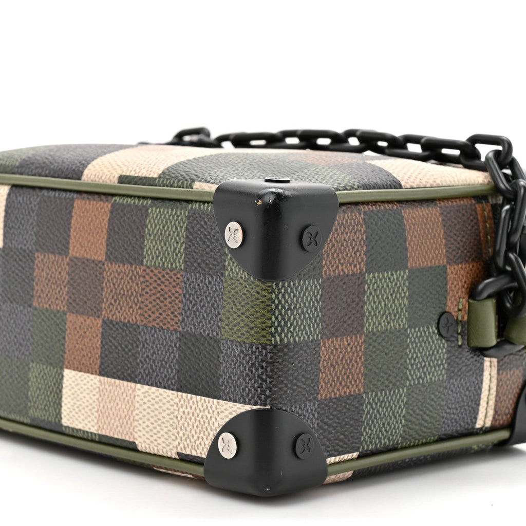 Louis Vuitton Damoflage Mini Soft Trunk Green