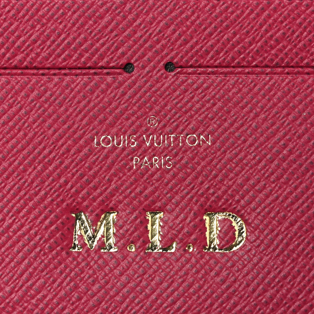 Louis Vuitton Monogram Pochette Felicie Chain Wallet Fuchsia