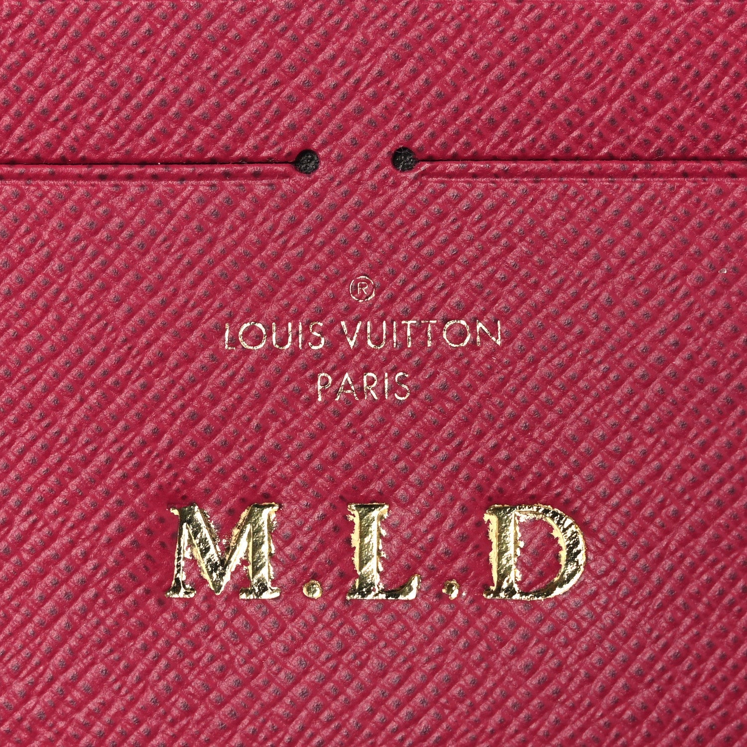 Louis Vuitton Monogram Pochette Felicie Chain Wallet Fuchsia