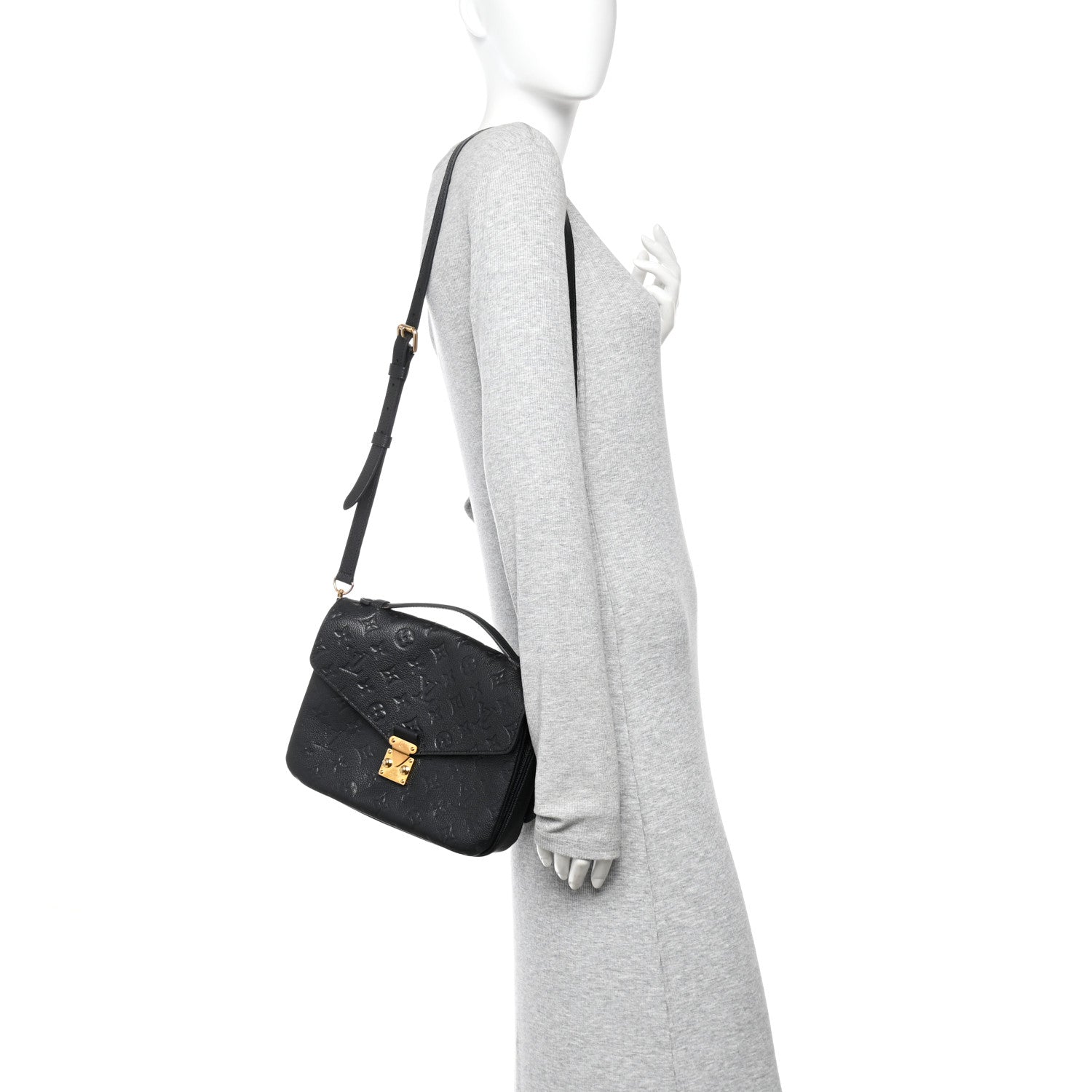 Louis Vuitton Empreinte Pochette Metis Black