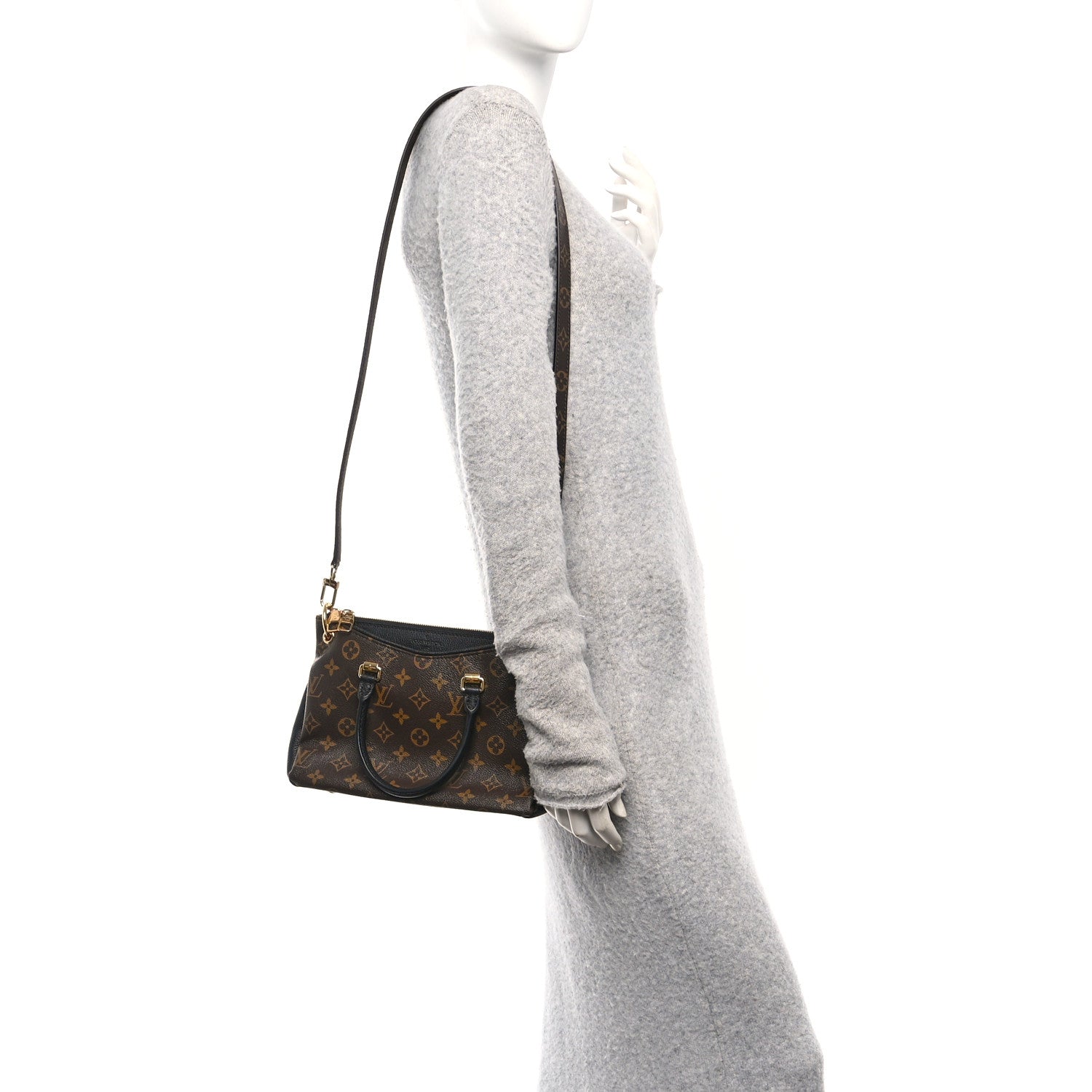 Louis Vuitton Monogram Pallas Full BB Black
