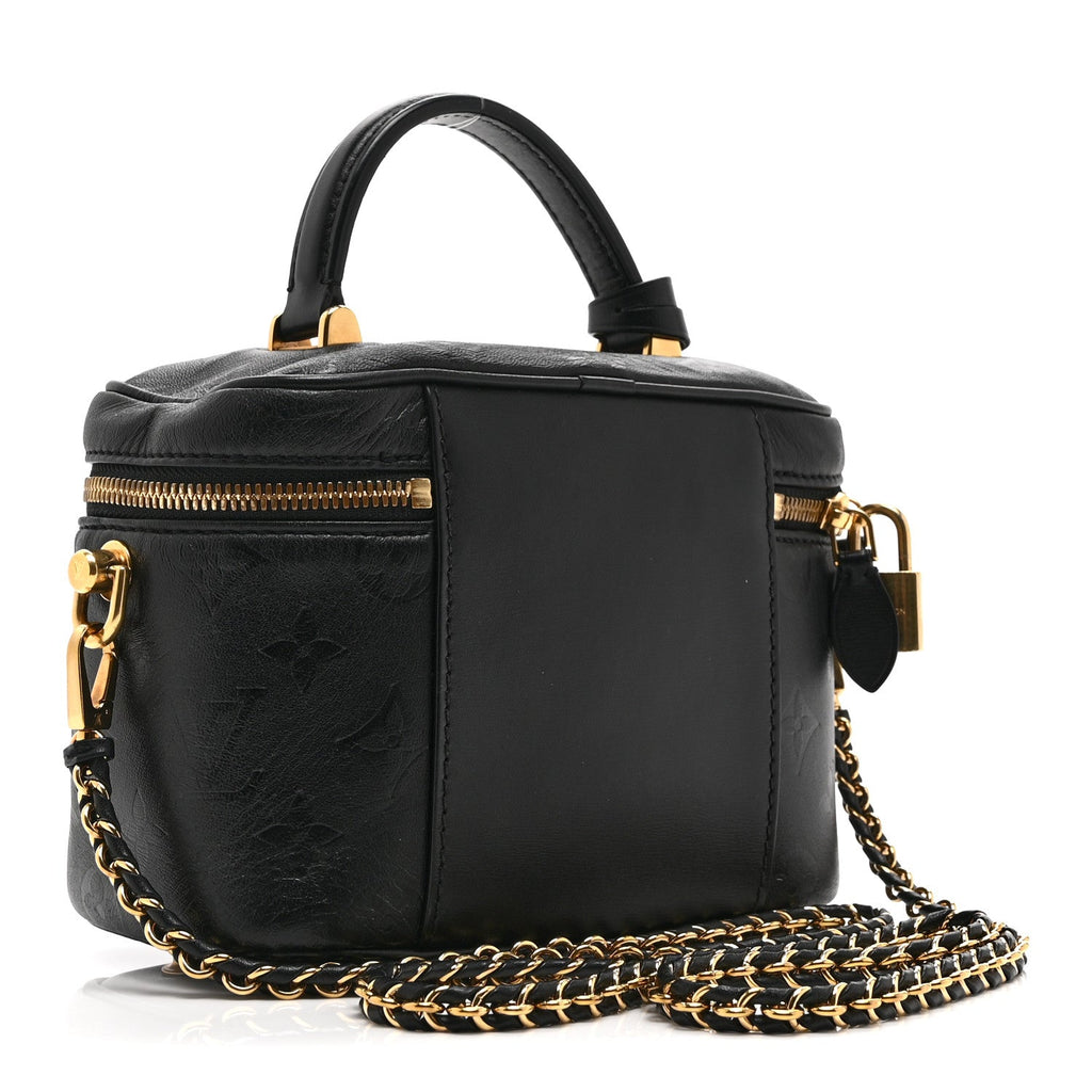 Louis Vuitton Monogram Ink Vanity PM Black