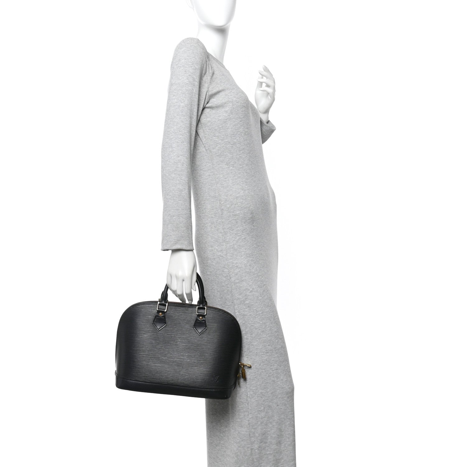 Louis Vuitton Epi Alma PM  Black