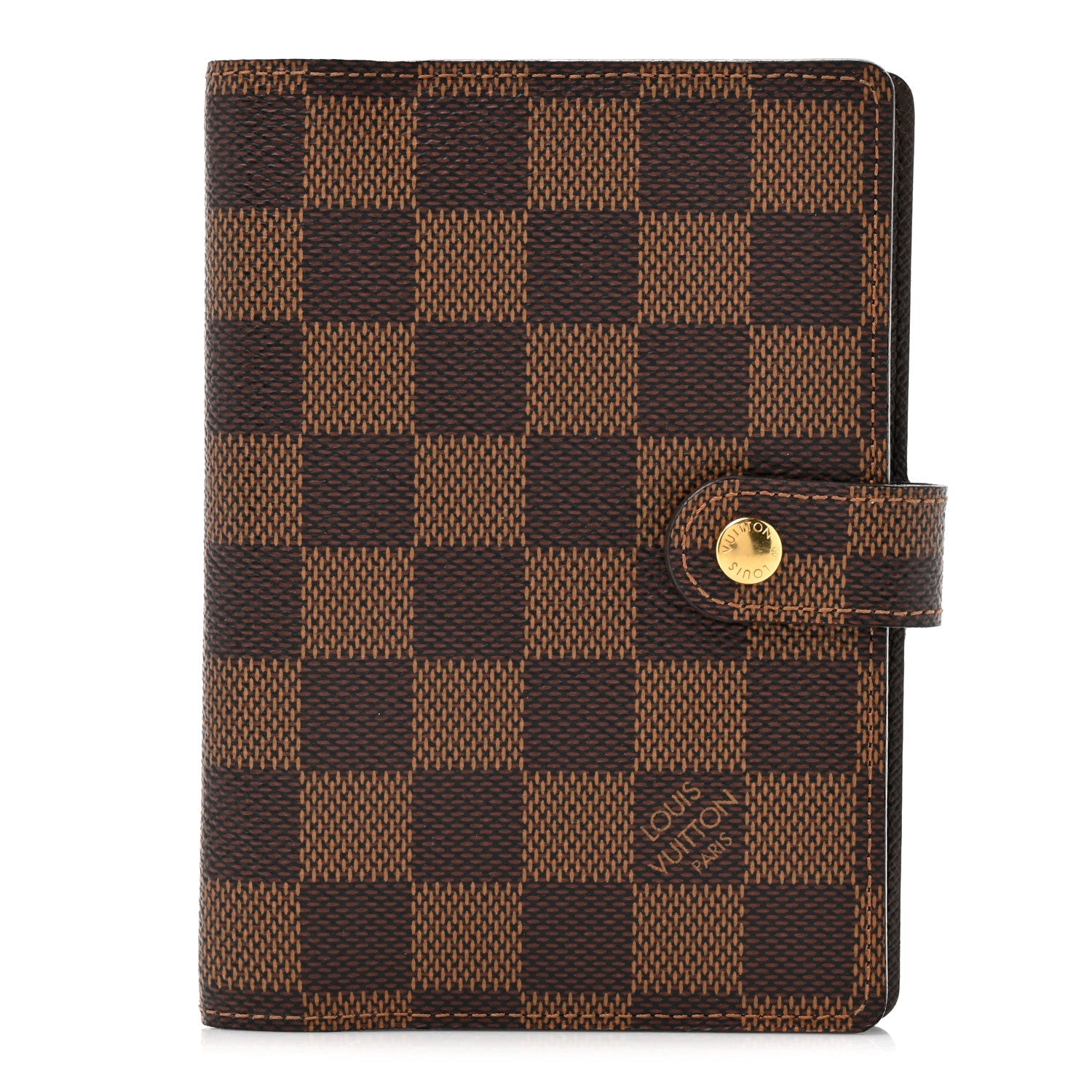 Louis Vuitton Damier Ebene Small Ring Agenda Cover