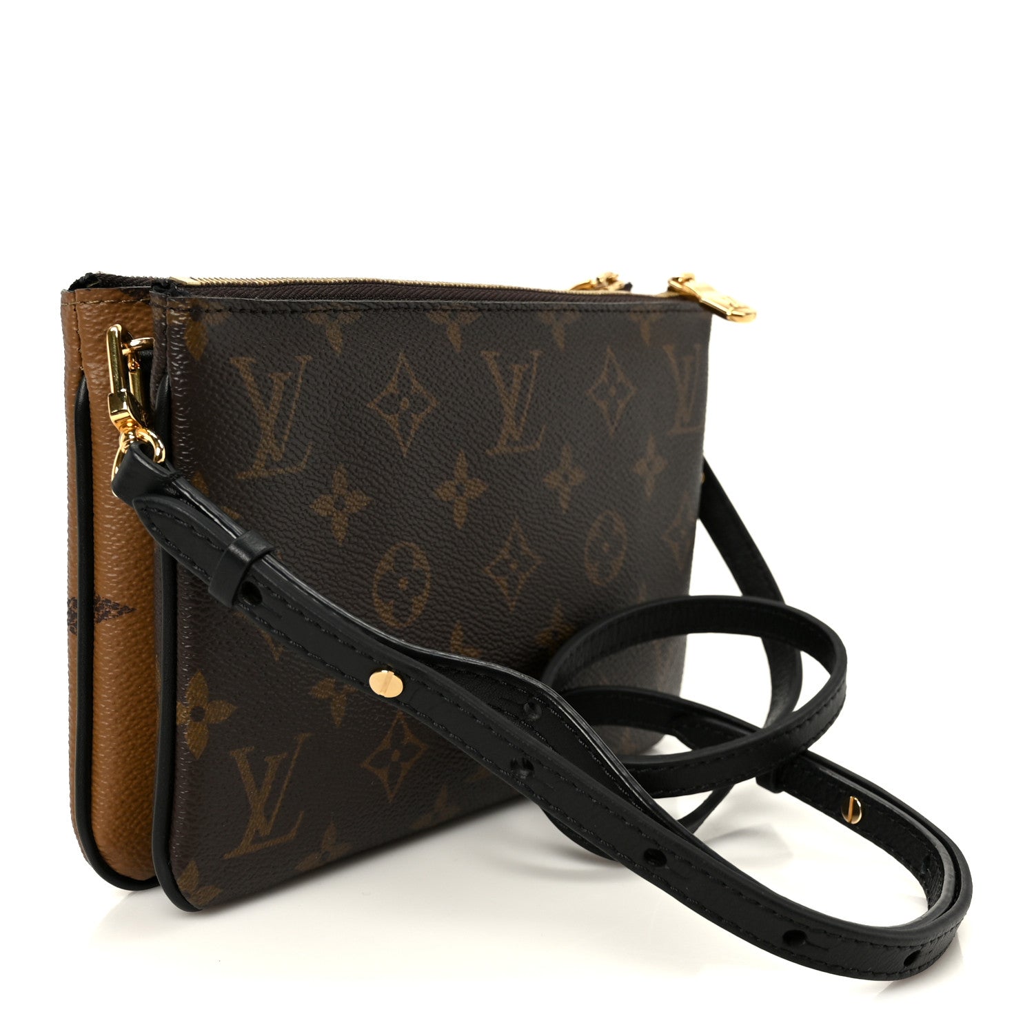 Louis Vuitton Reverse Monogram Giant Double Zip Pochette