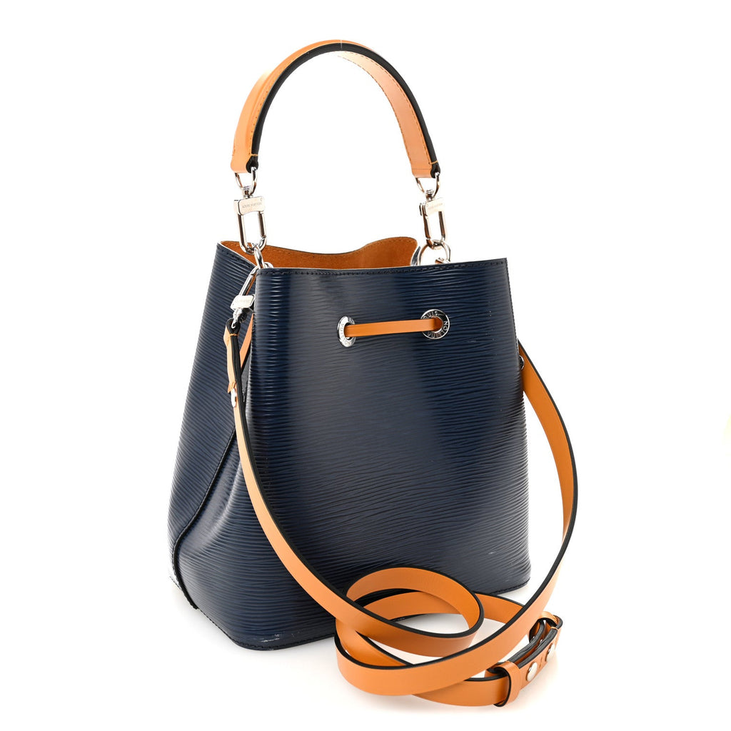 Louis Vuitton Epi Neonoe BB Indigo Safran