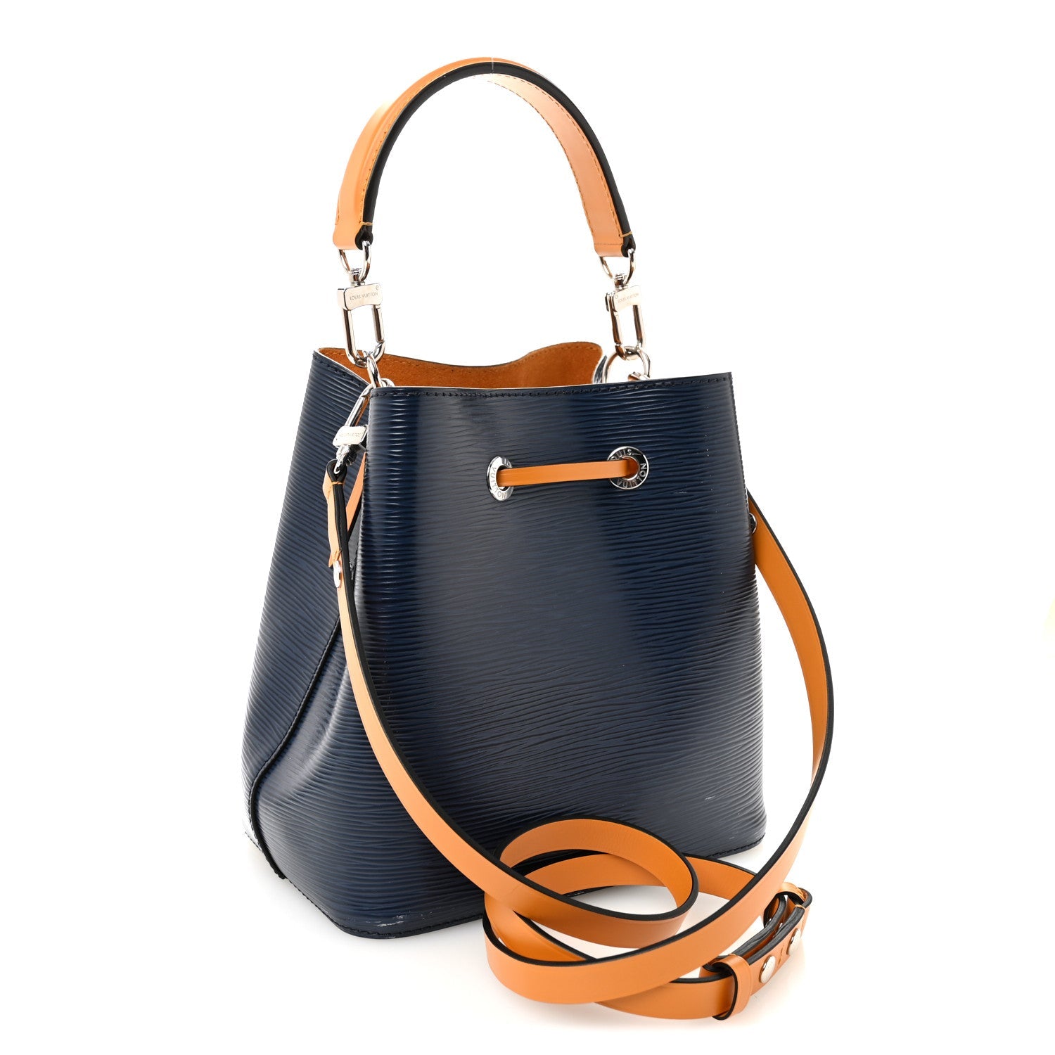 Louis Vuitton Epi Neonoe BB Indigo Safran