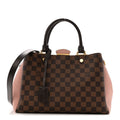 Louis Vuitton Damier Ebene Cuir Taurillon Brittany Magnolia