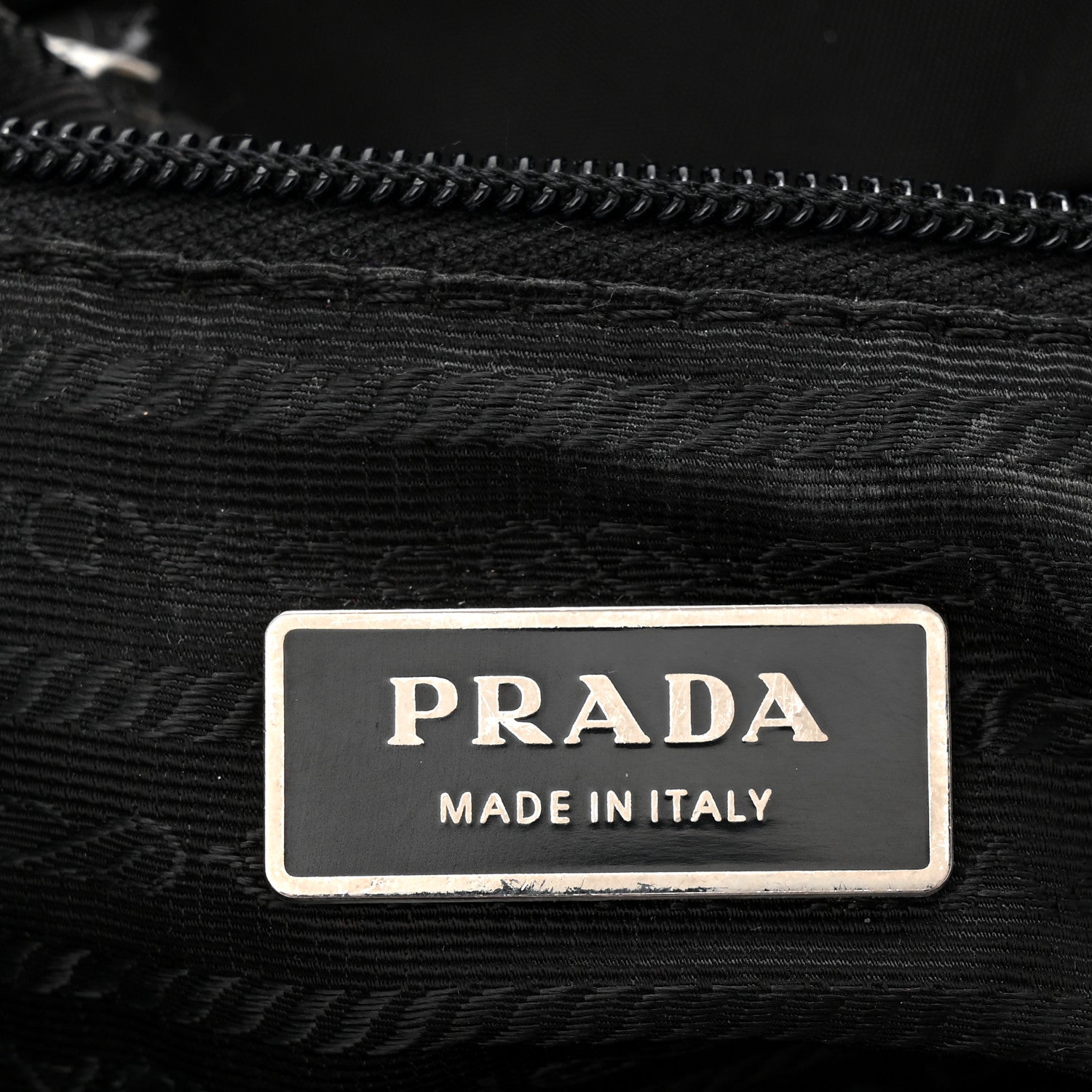 Prada Nylon Vela Medium Backpack Black