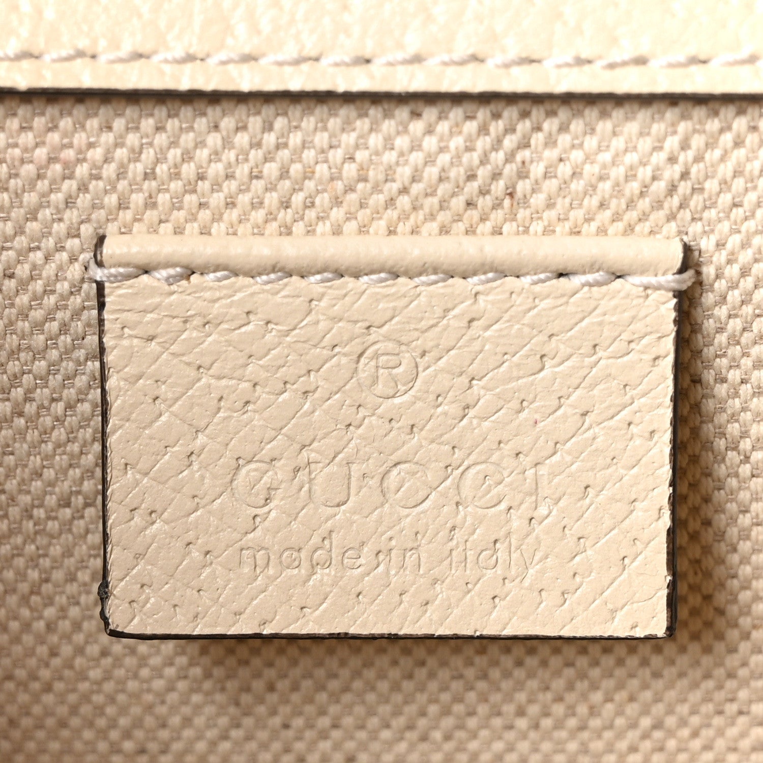 Gucci Textured Calfskin Crystal Small Dionysus Shoulder Bag Mystic White