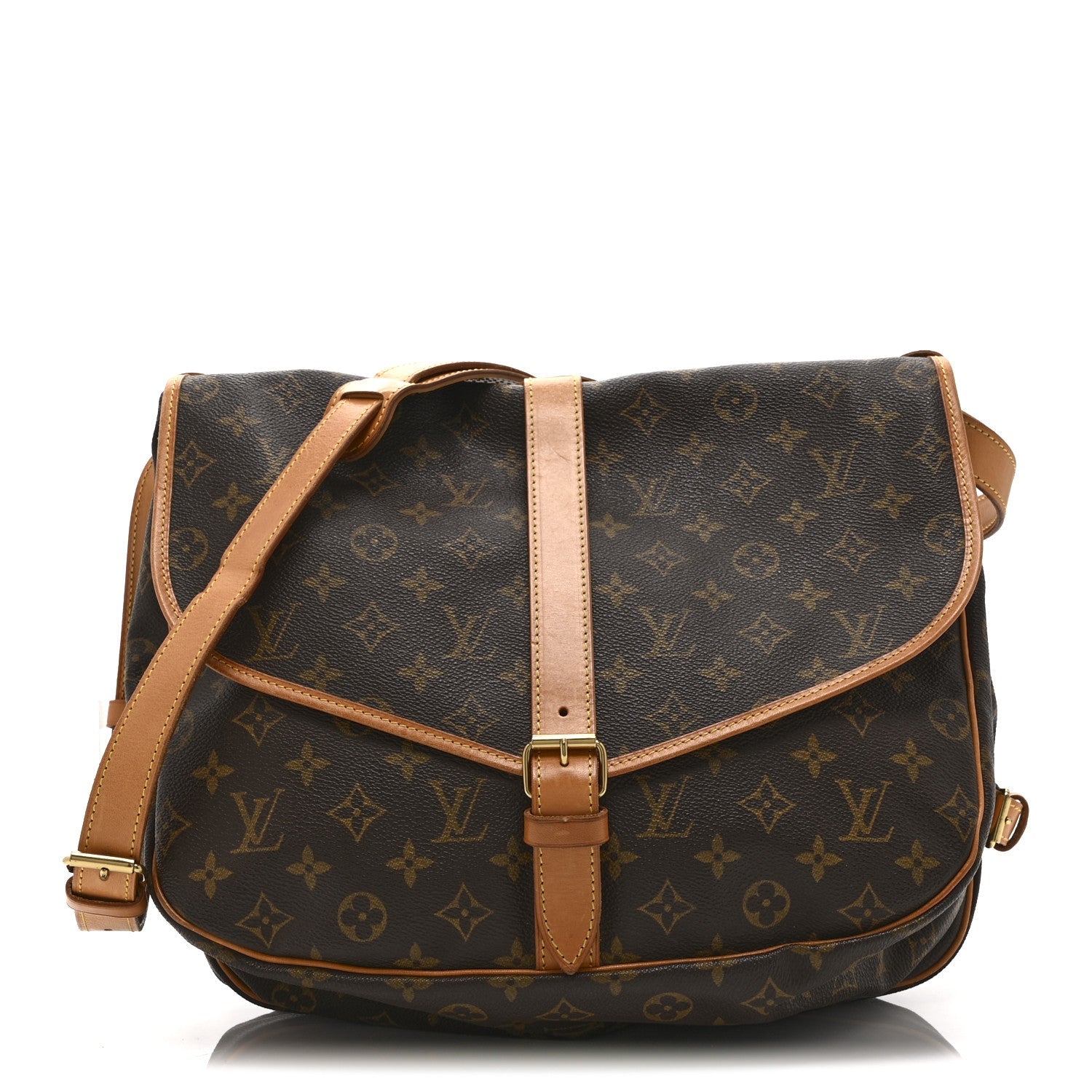 Louis Vuitton Monogram Saumur 35