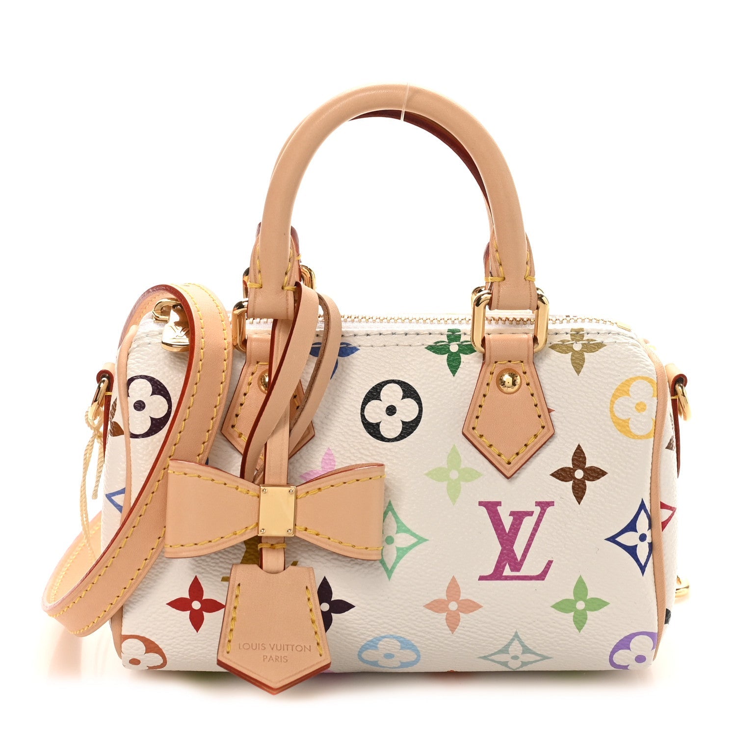 Louis Vuitton LV X TM Monogram Multicolor Nano Speedy White