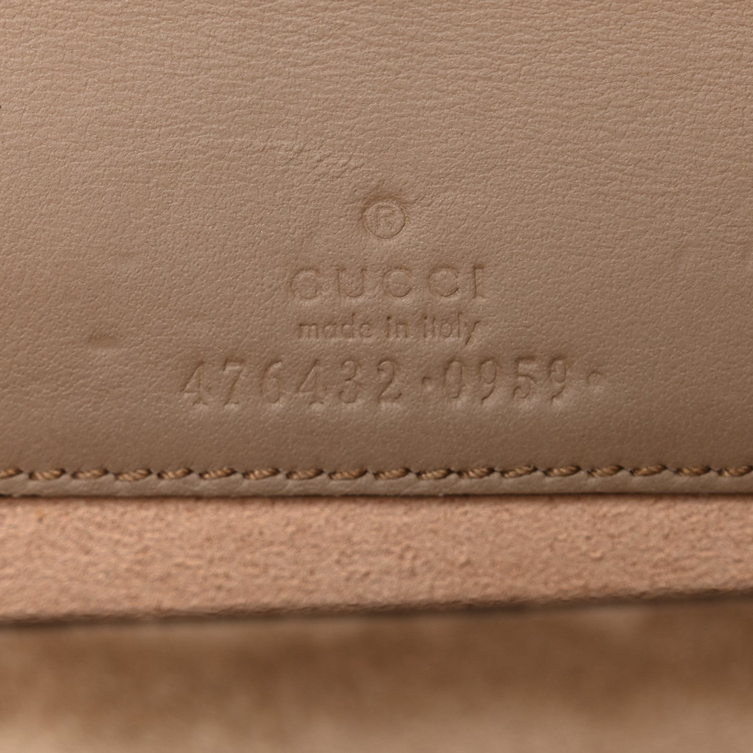 Gucci GG Supreme Monogram Super Mini Dionysus Shoulder Bag Taupe