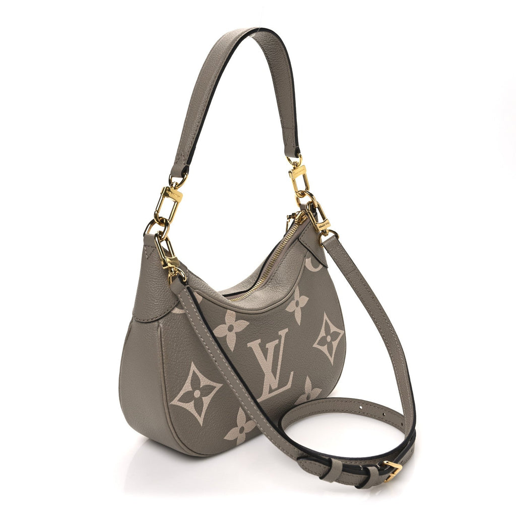 Louis Vuitton Empreinte Monogram Giant Bagatelle NM Tourterelle Creme