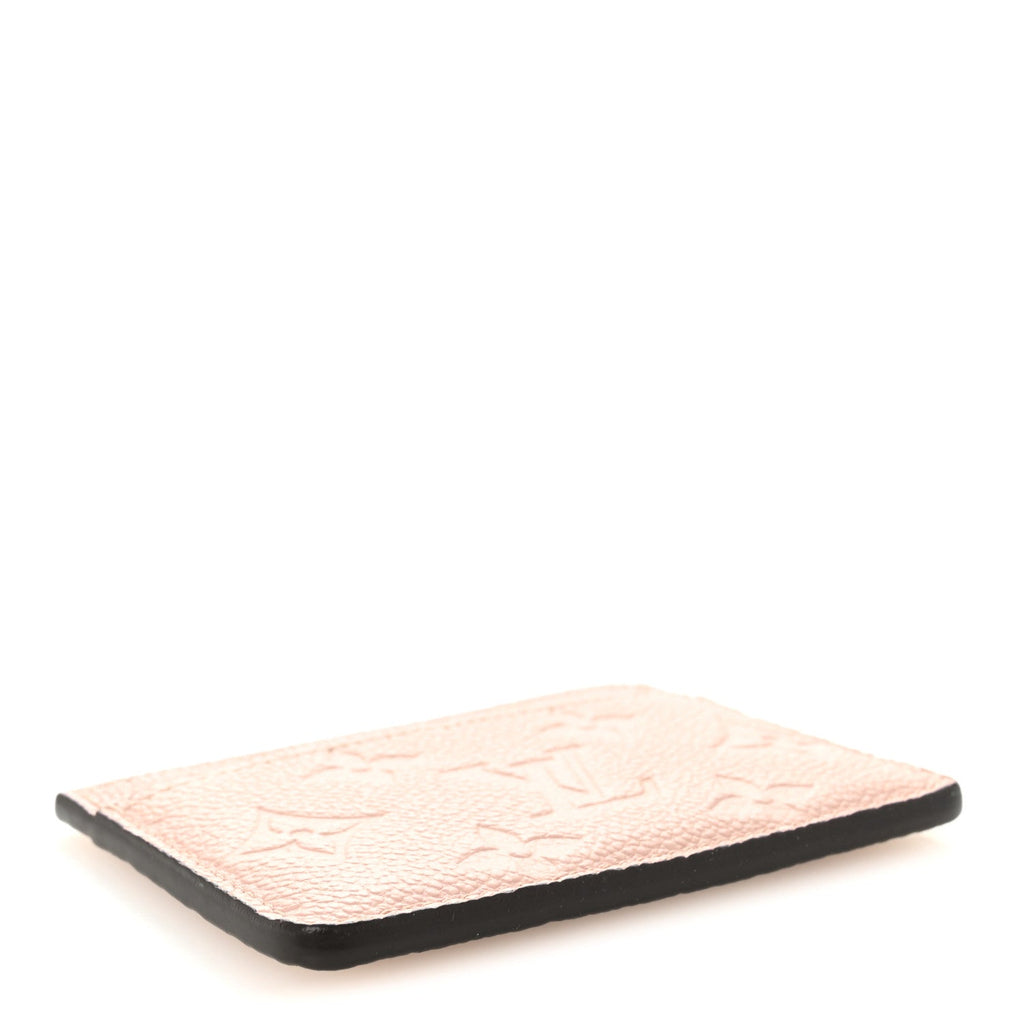 Louis Vuitton Empreinte Card Holder Rose Poudre