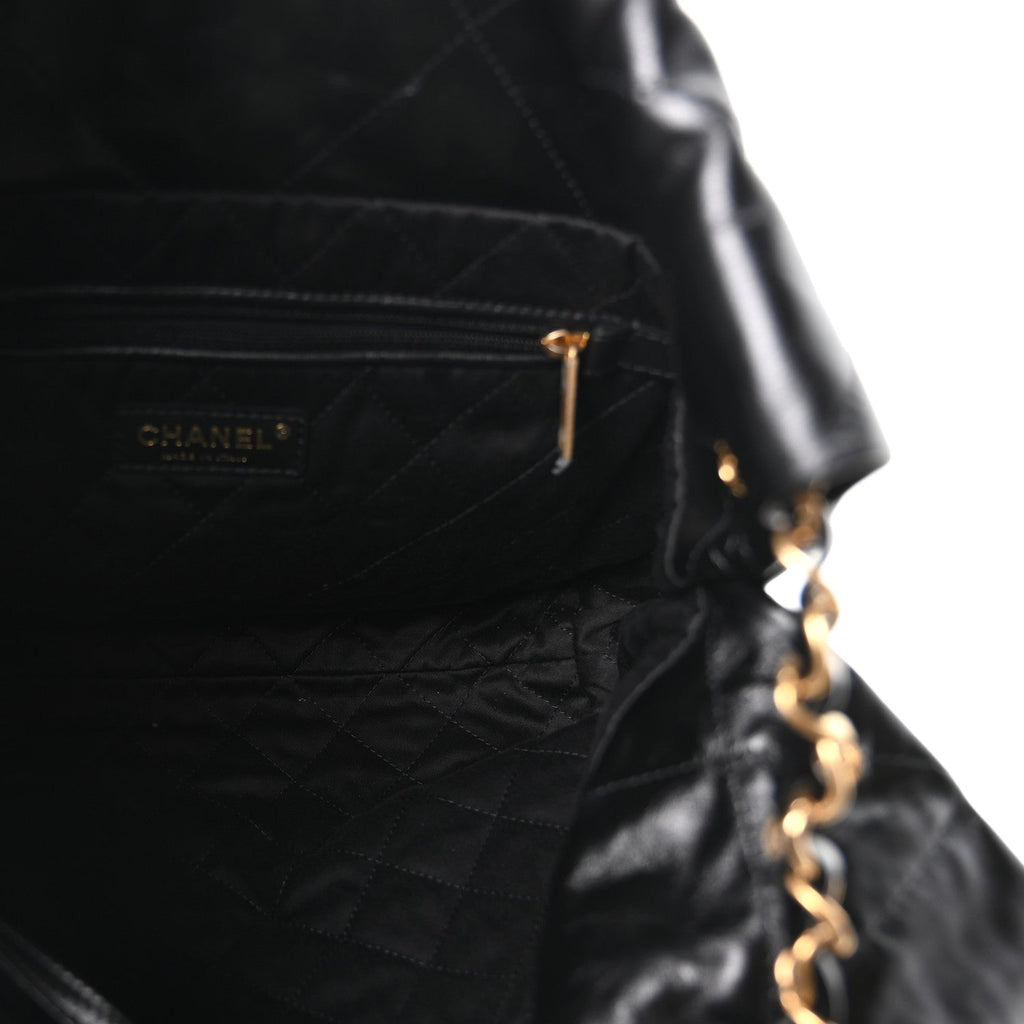 Chanel Calfskin Quilted Small Chanel 22 Black
