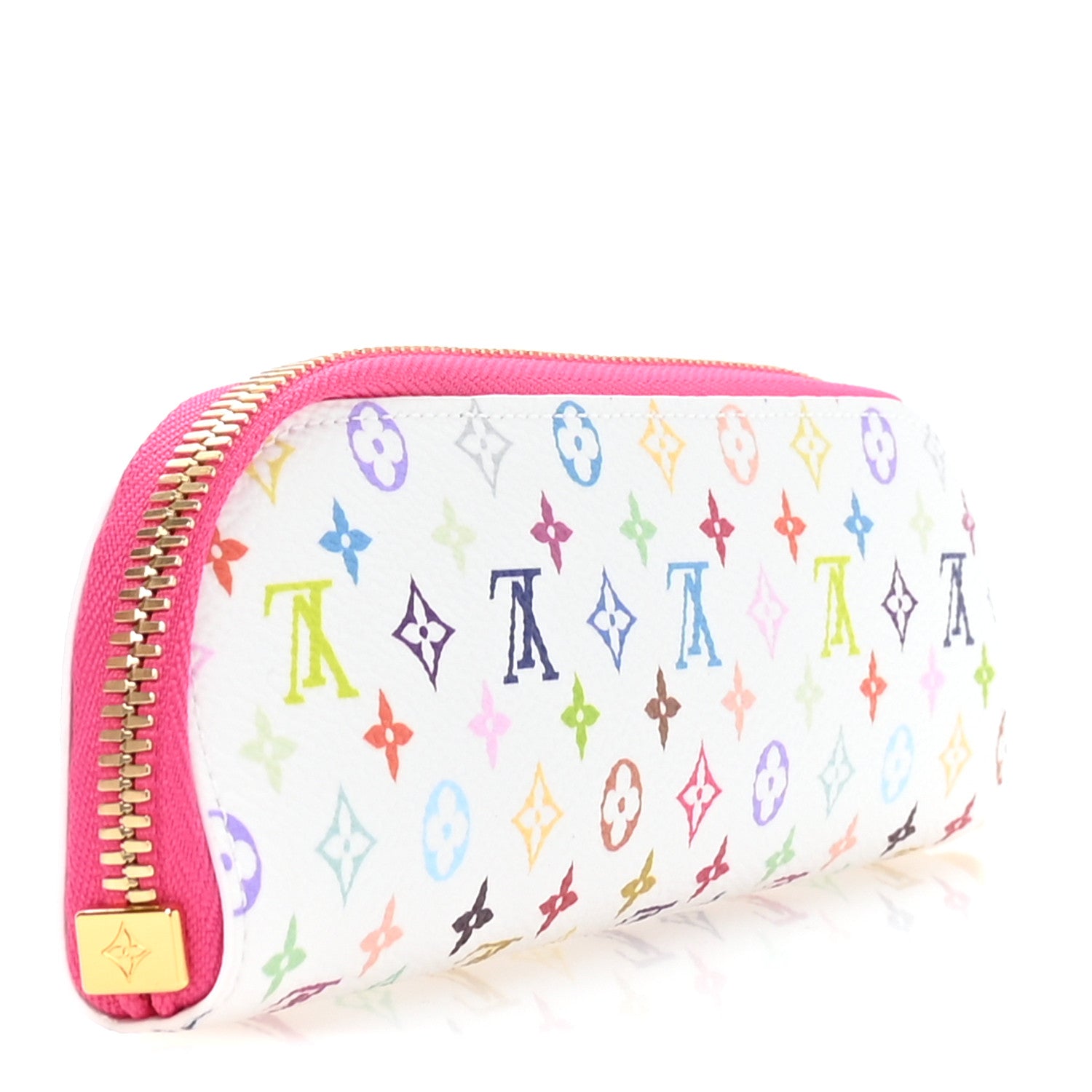 Louis Vuitton LV X TM Monogram Multicolor Charlotte Pencil Pouch Fuchsia