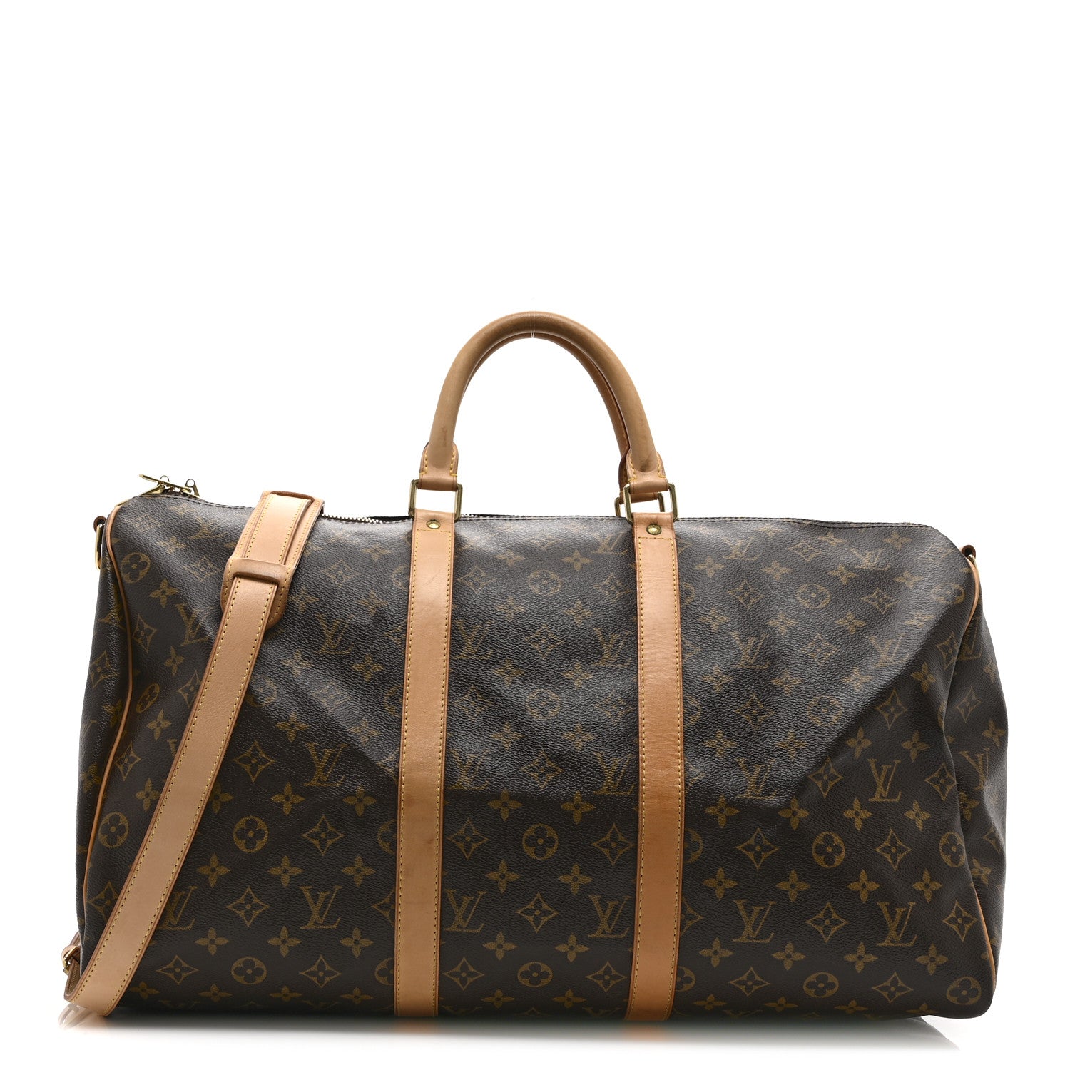 Louis Vuitton Monogram Keepall Bandouliere 50