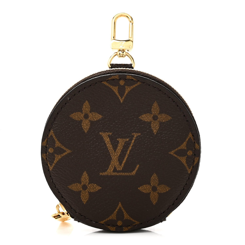 Louis Vuitton Monogram Multi Pochette Accessories Round Coin Purse