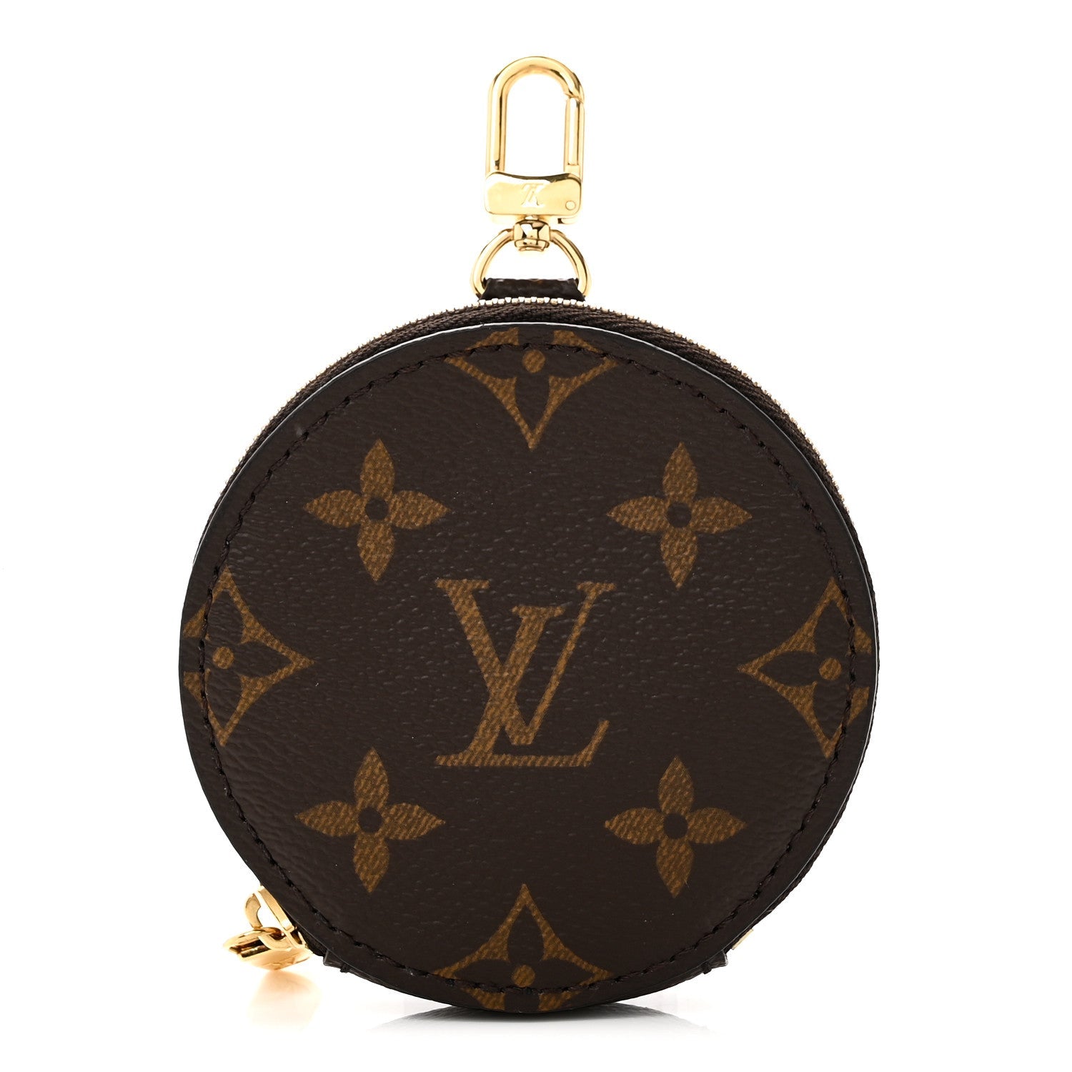 Louis Vuitton Monogram Multi Pochette Accessories Round Coin Purse