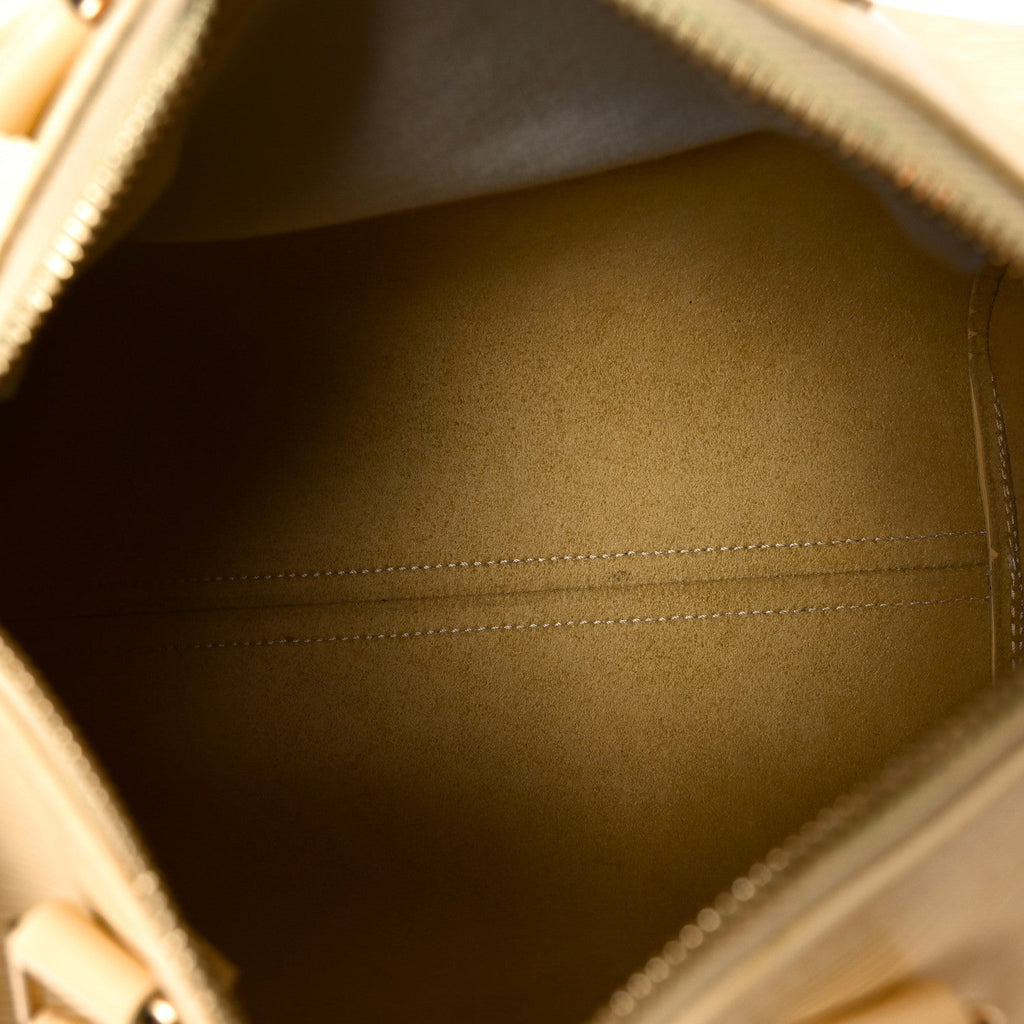 Louis Vuitton Epi Speedy 25 Vanilla